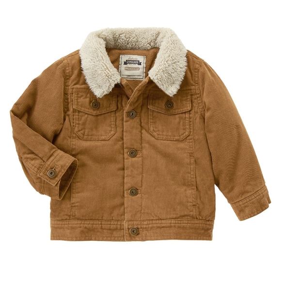 Gymboree Other - GYMBOREE Sherpa trim Corduroy Jacket size 3-4 year